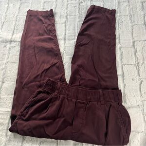 GAP High Rise Pull on Straight Leg Pants